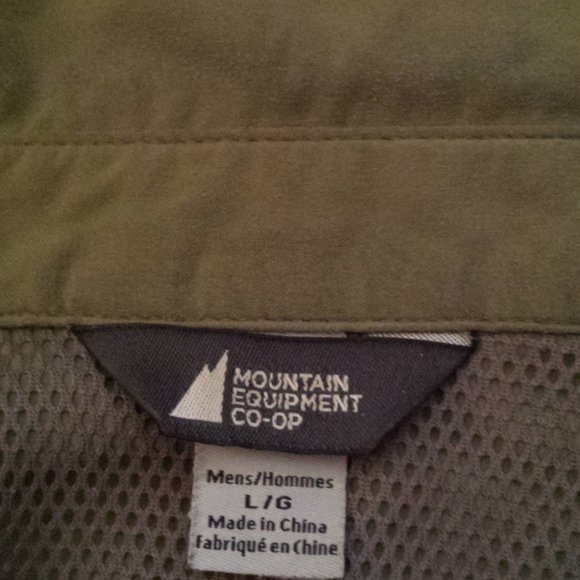 MEC Size Large Men's Hiking Shirt - Picture 2 of 3